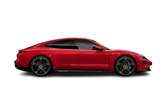 Red Porsche Taycan detailing project
